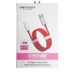Unitouch USB Type C Cable 1 m 65W Super VOOC Cable