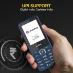 Lava A5 (2025) Dual SIM Keypad Mobile with 2.4'' Big Display | UPI Support, 1200mAh Battery | BOL Feature | Camera | Auto Call Recording | Glass Finish | and 7 Regional Languages - Dark Blue - Image 2