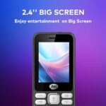 it5027 Slim with 2.4" Big Display, 1200 mAh Battery, Kingvoice, Type-C Charger, Ultra-Slim with 11mm Thickness & VGA Rear Camera | Black - Image 2