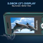 Motorola All-New A300 Dual Sim keypad Phone | 2 Years Replacement | Long Lasting Battery | Built-in UPI Payments App | Wireless FM | Auto Call Recording - Image 2