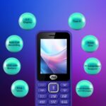 it5027 Slim with 2.4" Big Display, 1200 mAh Battery, Kingvoice, Type-C Charger, Ultra-Slim with 11mm Thickness & VGA Rear Camera | Blue - Image 5