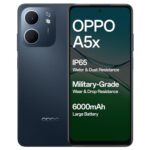 OPPO A5X 5G (Midnight Blue, 6GB RAM, 128GB Storage)