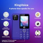 it5027 Slim with 2.4" Big Display, 1200 mAh Battery, Kingvoice, Type-C Charger, Ultra-Slim with 11mm Thickness & VGA Rear Camera | Blue - Image 4