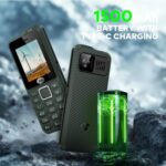 Itel Kingsignal Keypad Mobile Phone | Stronger Signal |1500 mAh 33 Days Standby Super Battery | Type C Charger | KingVoice | Wireless FM with Recording | Auto Call Recording |Kevlar Texture|ArmyGreen - Image 3