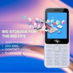 itel it5330 Keypad Mobile Phone | 2.8" Big Display | Premium Glass-Like Back Design | 1900mAh Long-Lasting Battery | Auto Call Recording | Wireless FM | Light Blue - Image 7