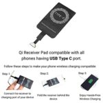 Wireless Charging Receiver for Type C Mobiles,Phones,Devices - Image 3